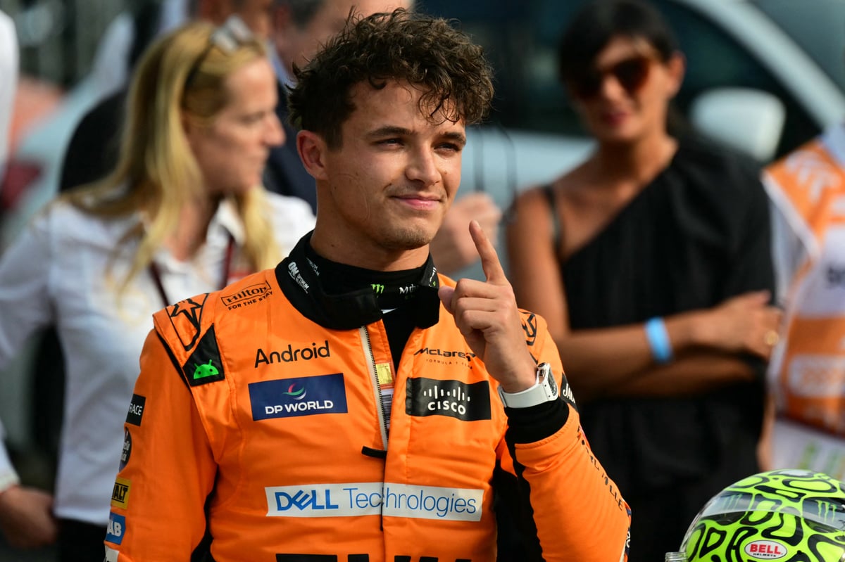 INDEED, Lando Norris is No. 1.